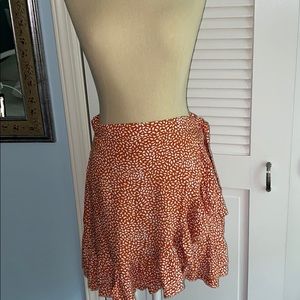 High Waisted Pattern Skirt